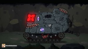 HomeAnimations – Мультики про танки  Гладиаторские бои ： Мимик vs Безликий - Мультики про танки