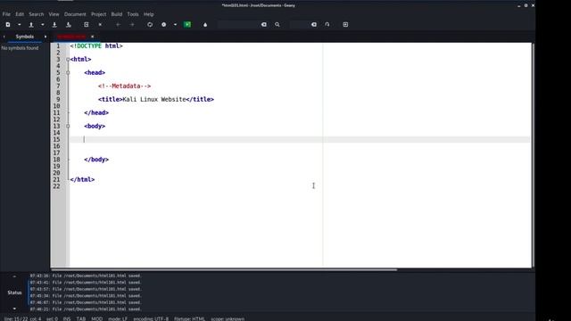 03. HTML Crash Course