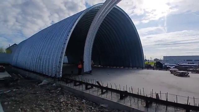 Ангар арочный 48х18