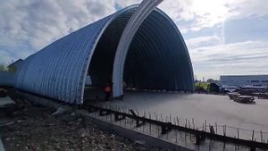 Ангар арочный 48х18