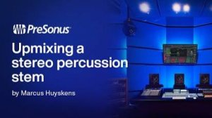 Studio One Pro 7: Upmixing Stereo Percussion Stems in Dolby Atmos | Part 5