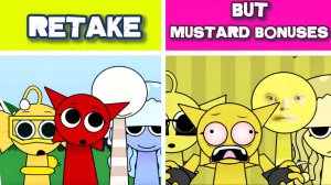 INCREDIBOX NEW! 🟡💎 | SPRUNKI RETAKE + MUSTARD BONUSES! 🌭🤡 ГОРЧИЧНЫЙ АПОКАЛИПСИС!