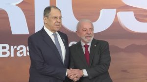 Церемония приветствия глав делегаций Саммита БРИКС, Рио-де-Жанейро, 6 июля 2025 года