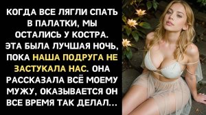 Нас ЗАСТУКАЛА лучшая ПОДРУГА у костра, но когда я узнала что он делал это постоянно, я была