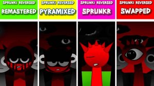 INCREDIBOX SPRUNKI ↩️🌀 | REVERSED: SPRUNKR vs SWAPPED vs PYRAMIXED! 💥🎭 ЦИРК ОТРАЖЕНИЙ!