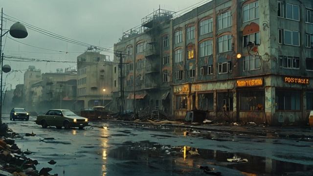 Cold City - Dystopian Atmospheric Dark Ambient - Post Apocalyptic Ambient Journey