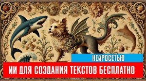 ИИ для создания текстов бесплатно