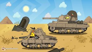HomeAnimations – Мультики про танки  Обломки монстра - Мультики про танки