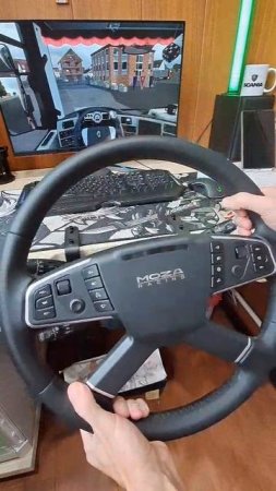 Руль Moza ES и Руль Moza TSW Подготовка  #eurotrucksimulator2  #ets2  #gaming   #games #shots