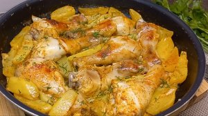 Куриные ножки запеченые в духовке, сочные и с хрустящей корочкой!