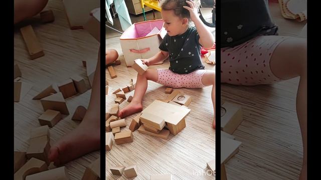 Построили дом из конструктора❤👍❤