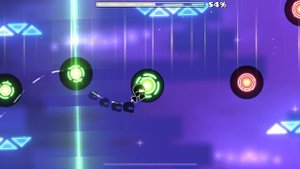 Прошёл уровень northstar в геометри деш