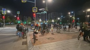 МОСКОВСКИЙ НОЧНОЙ ВЕЛОФЕСТИВАЛЬ 2025. Финишный отрезок. Сокольники
