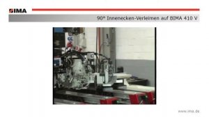 Кромкооблицовочный Центр BIMA 400 V с внутренним углом 90 град