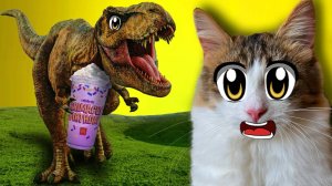 3 СПОСОБА ПРАНКАНУТЬ КОТОВ А ну-ка Давай-ка ! ГРИМАС ШЕЙК, ТАРАКАНЫ ДИНО! ПРИКОЛЫ С МАЛЫШОМ и МУРКОЙ