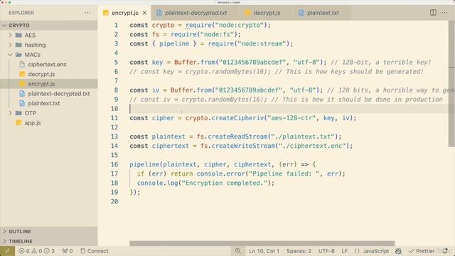 Understanding Node.js Core Concepts - 11 Cryptography - part 2