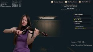 🎻💫 "A Whole New World" (Alan Menken) — Кавер на скрипке из мультфильма "Аладдин" ✨