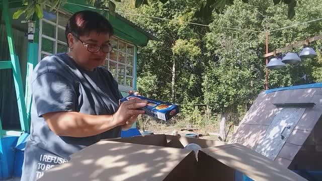 Жизнь в деревне - Поехали в магазин, где мы живём, получили посылку