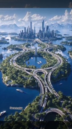 Город будущего в горах: эпоха синтеза человека и природы 🌄🏙