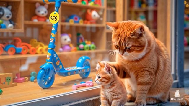 Мама-Кошка Заболела, Котенок Становится Маленьким Героем, А Тигры Охотятся На Котят Дома🐾🧶🥚 смотреть онлайн