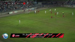 ⚽ LEON - Вторая лига Б, 18-й тур. «Севастополь» – «Спартак-Нальчик» (Нальчик) 1:0. Гол