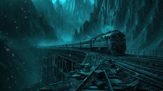 Ghosts of the Orient Express - ASMR Horror Sounds & Atmosphere - Steam Train