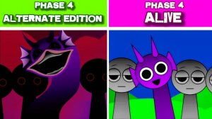 INCREDIBOX SPRUNKI 🌌💎 | ALTERNATE PH4: CLASSIC vs ALIVE! ✨⚡ ДВЕ ПРАВДЫ?