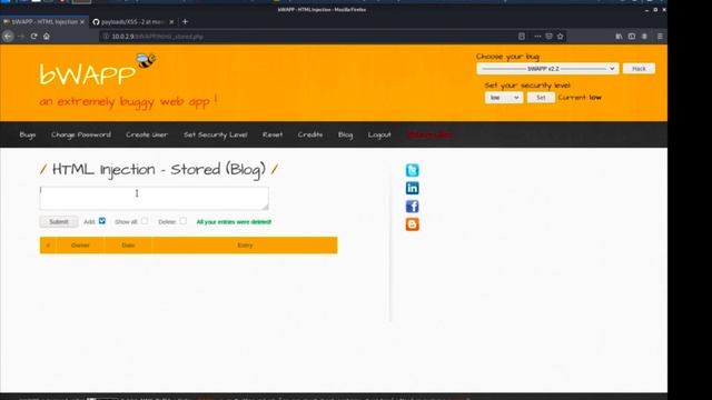 04.1 HTML Injection