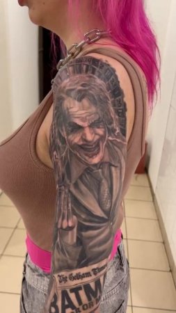 Джокер в тату🃏