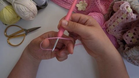 Начало вязания