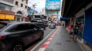Паттайя.По Walking Street  пешком днем.Порт.Море,корабли.Улица 2 я пляжная.Таиланд.