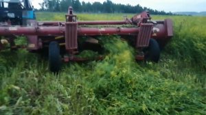 Трактор🚜 Беларус МТЗ- 82 сенокос