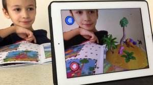 Оживающая 3D Раскраска Arnimate с эффектом дополненной реальности Видео для детей Развивающее Видео