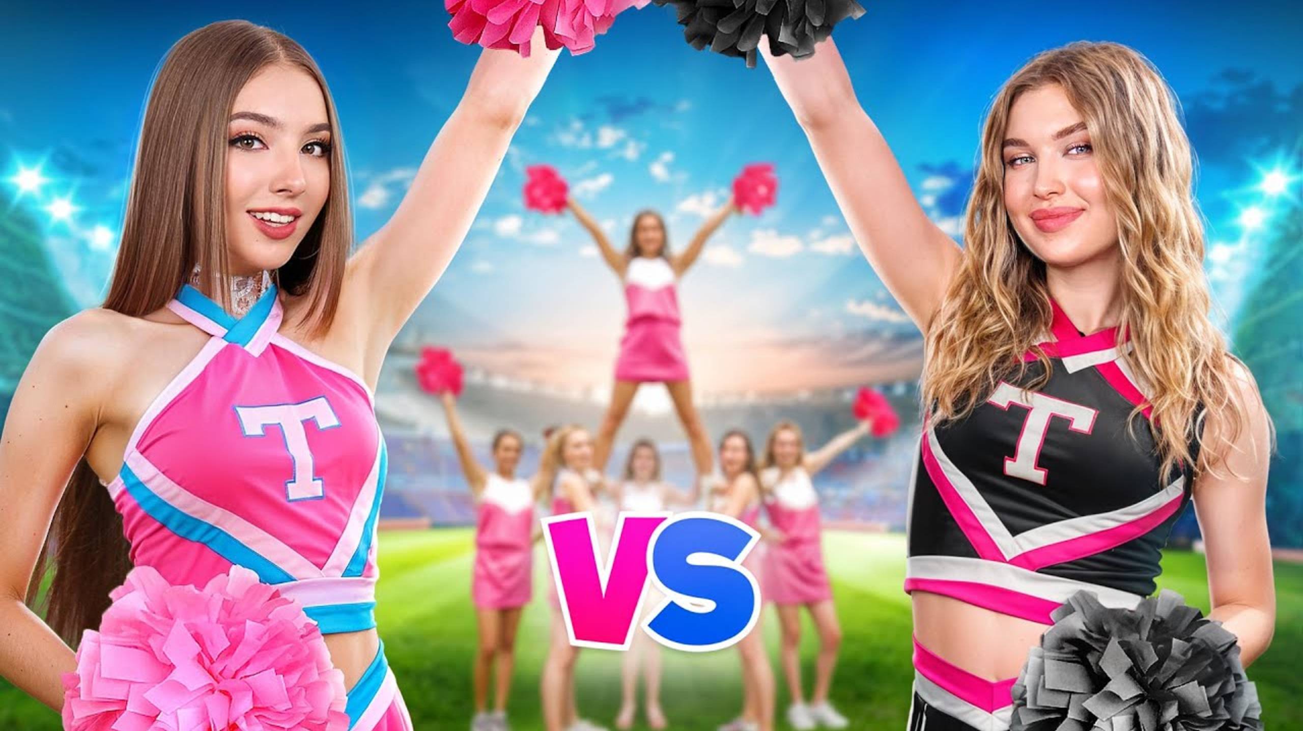 Тим Тин : Тина Стала Балериной! Soft vs Alt Girl на Турнире Чирлидерш