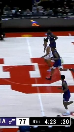VJ Edgecombe with the block then the bucket!