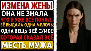 Раскрыта измена жены! Я заметил одну мелочь. И всё понял. Рассказ мужчины и холодная месть мужа.