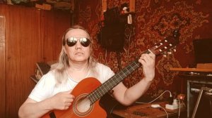 Простой бой четверка вниз,  вверх, вниз(третий удар более звонкий) и четвертый удар снова вверх,..