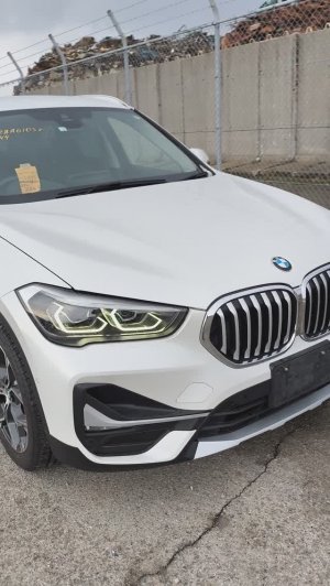 Осмотр BMW X1 в порту Фусики