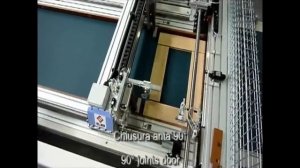 Проходной  пресс для рамочных фасадов ELME SPA90°