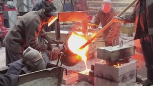 Самое сердце производства - литейный цех.