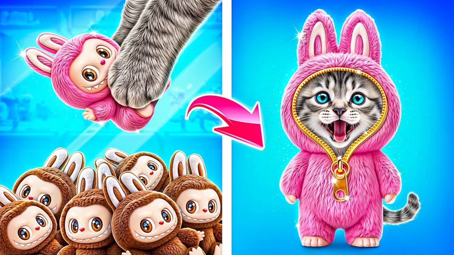 Мы спасли котенка! Секретные лайфхаки для владельцев животных!