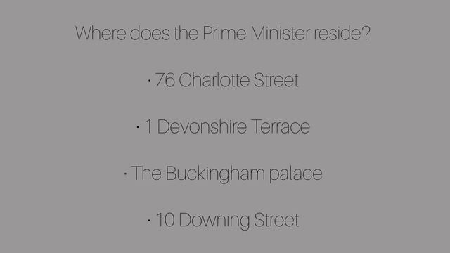 Life in the UK test Question 8