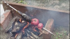 Овощи на мангале