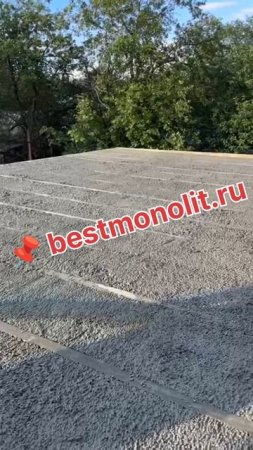 📌 Самая лëгкая плоская кровля, из Тëплого бетона, залита.