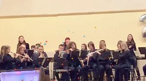 Духовой оркестр Красноярского  колледжа  искусств, дирижёр Фёдор Безруков,  2024.