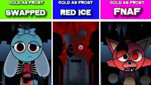 INCREDIBOX ❄️🔀 | COLD AS FROST: SWAPPED vs RED ICE vs FNAF CHASE! 🧊🩸 ЛЕДЯНОЙ КОШМАР!
