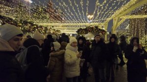 Москва: первый день нового 2025 года