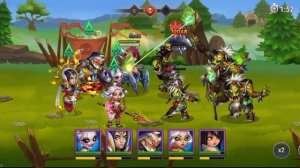 В МОБИЛЬНОЙ ИГРЕ ХРОНИКИ ХАОСА АЛЬЯНС ГЕРОЕВ — ДЕНЬ 73