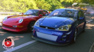 Передний привод на грани! Ford Focus RS 2003 в A-классе на Fujimi Kaido — полный андерстир и драма!