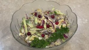 Ну Очень Вкусный Салат из Обычных Продуктов!